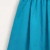 Bengaline skirt with elastic - Red