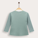 Rivet shirt with print - blue