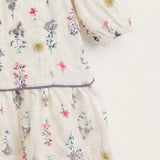 Floral dress - red