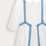 Crochet Strap Dress - Blue