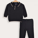 Baby Knit Set - Black