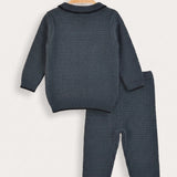 Knitted Baby Set - Red