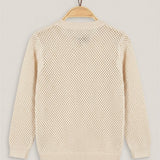 Knit cardigan - beige