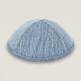 Deep-cut Kippah - Denim