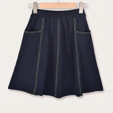 Stitched Skirt - Navy