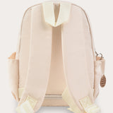 Printed garden bag - beige