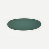 Oval width pin - green