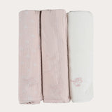 Set of three Tetra diapers - pink