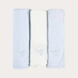 Set of three Tetra diapers - light blue