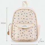Printed garden bag - beige