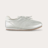 Flat sneakers - silver