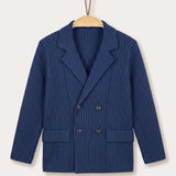 Cardigan - Knitted blazer - Blue