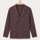 Cardigan - Knitted blazer - Brown