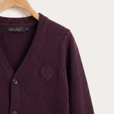 Knitted cardigan - white
