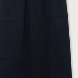 French Terry Skirt - Black Long