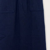 French Terry skirt - blue long