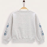 Bow blouse - gray