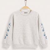 Bow blouse - gray