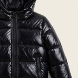 Girls' Puffer Jacket - Black
