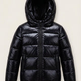 Girls' Puffer Jacket - Black