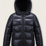 Girls' Puffer Coat - Black