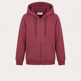 Colorful Fleece Hoodie - Beige