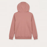 Colorful fleece hoodie - Pink