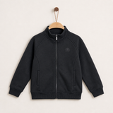 Fleece Cardigan - Black
