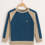 Raglan sweater - red
