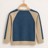 Raglan sweater - red