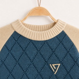Raglan sweater - red