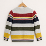 Striped Sweater - Navy