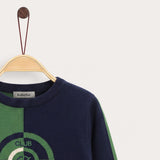 Divided Sweater - Green