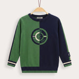 Divided Sweater - Green