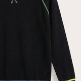 Colorful Phosphor Sweater - Black-small art