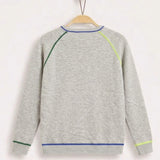 Colorful Phosphor Sweater - Gray-small artw