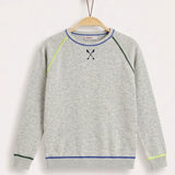 Colorful Phosphor Sweater - Gray-small artw