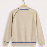 Colorful Fosfol Sweater - Stone-small art