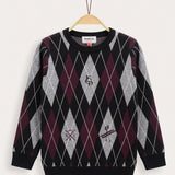 Diamond sweater - purple