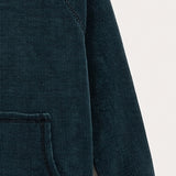 Knitted Corduroy Sweatshirt - Red