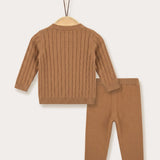 Baby Boys Knit Set - Pink