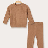 Baby Boys Knit Set - Pink