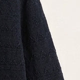 Crochet school sweater - Navy