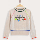 Sweater with specks - beige