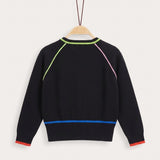 Sweater with pilling - black