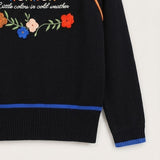Sweater with pilling - black