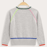 Sweater with Flecks - GRAY