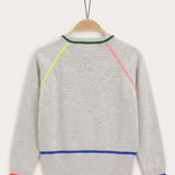 Sweater with Flecks - GRAY