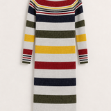 Striped dress - navy