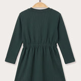 Venice Print Dress - Green